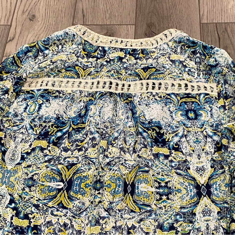 Twelfth Street by Cynthia Vincent Romper Women’s S Multicolor Snap Button 110572 - Picture 9 of 16